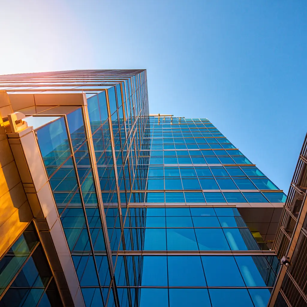 Modern commercial building